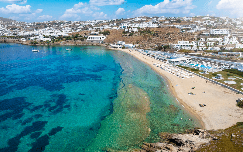 Megali Ammos Beach, Mykonos
