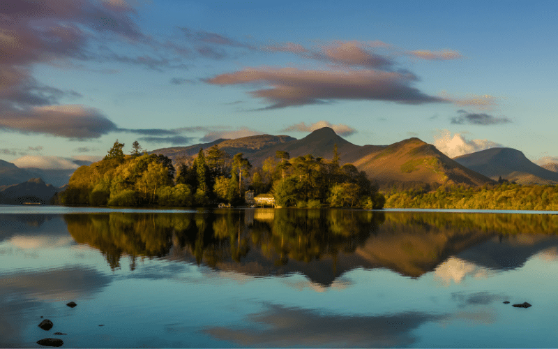 St Herbert’s Island Derwentwater