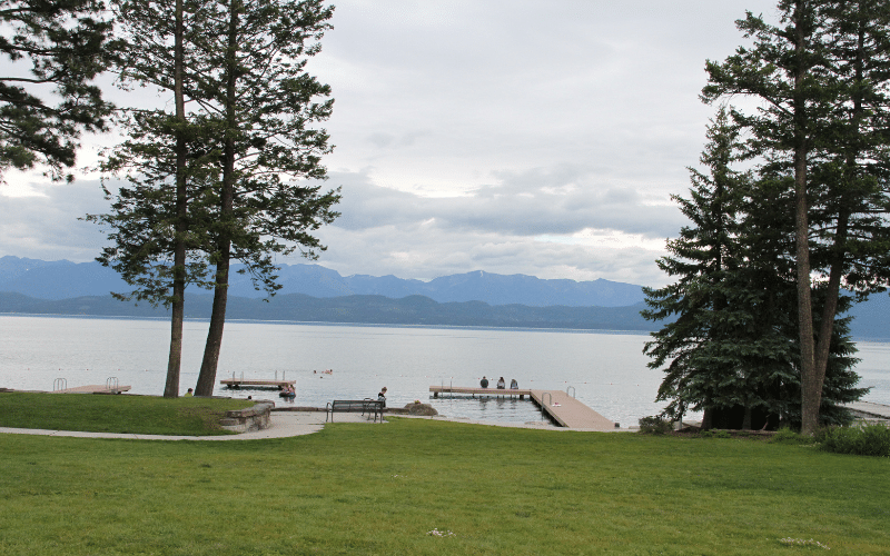 Big Arm Bay Flathead Lake