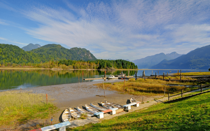 Northern Pitt Lake