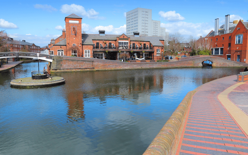 Canal Paddle Boarding in Birmingham