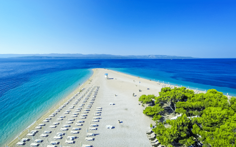 Zlatni Rat Beach, Brač Island