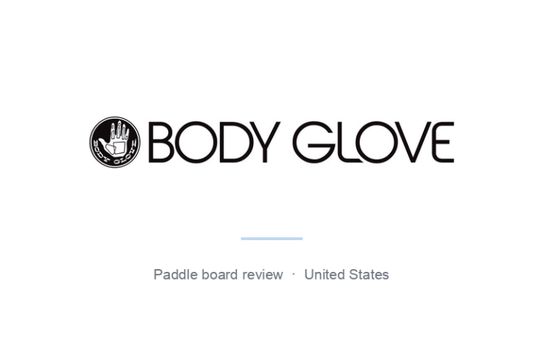 Body Glove logo, paddle board review