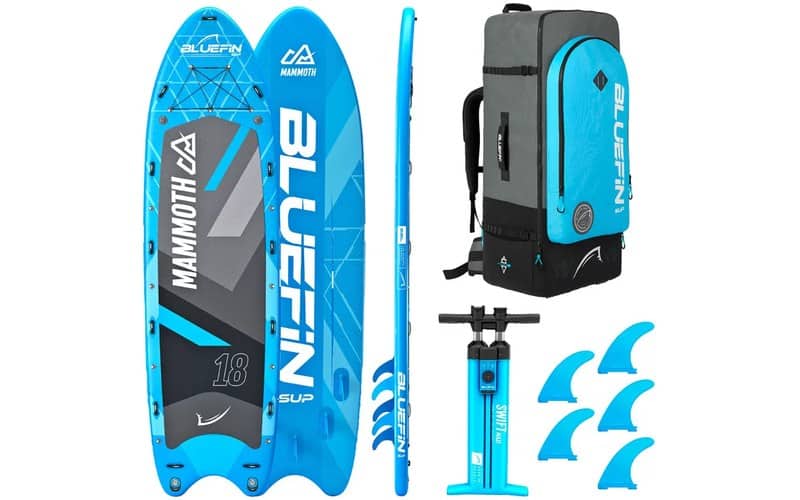 Bluefin Mammoth 18 ft six person inflatable paddle board package